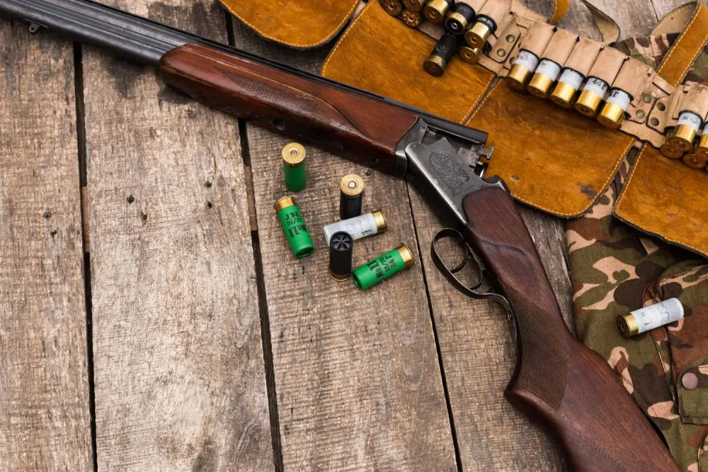 Fusil de chasse à Saint-Pierre-du-Mont